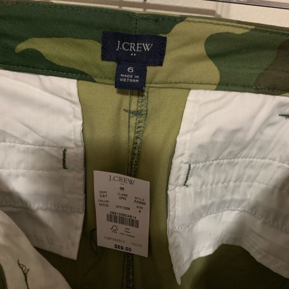 J. Crew Camo Capris - Picture 4 of 6
